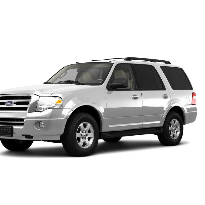 Where is the 2010 Ford Expedition air suspension switch located?