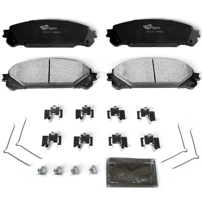 Vigor 1H 2173 Front Ceramic Brake Pads Set for NX200t/NX300h/RX350/RX450h OEM BC1324