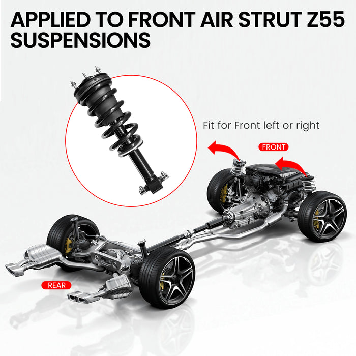 Front Air Shock Absorber | Cadillac Escalade Chevy Avalanche Suburban Tahoe GMC Yukon 2007-2014 | VIGOR OEM 19353945
