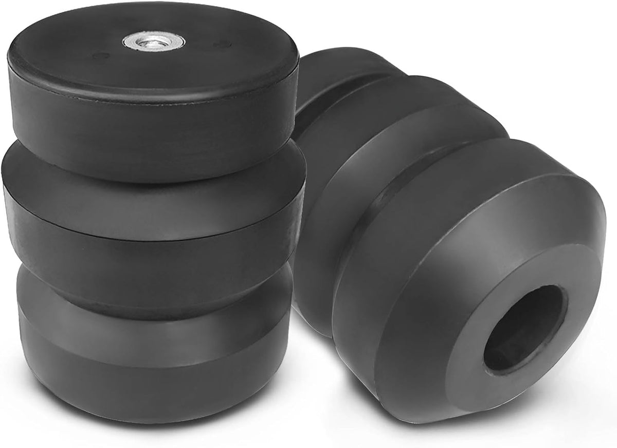 Rear Rubber Helper Springs | 2000-2020 Cadillac, Chevy, GMC — Vigor Air ...