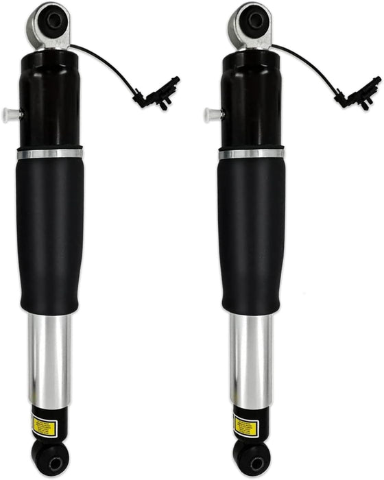 2Pcs Rear Air Shock Absorber Compatible with 2015-2022 Cadillac Escalade GMC Yukon Chevy Suburban Tahoe Car Air Suspension Strut, OEM Replace Number 84176675, 23151122