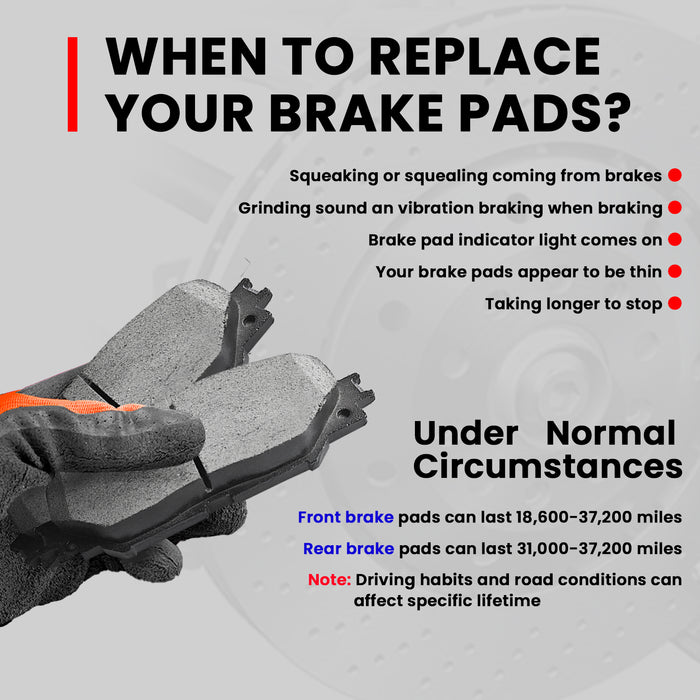 Vigor 1H 2171 Front Ceramic Brake Pads Set for L-EXUS HS250h, PONTIAC OEM BC1210