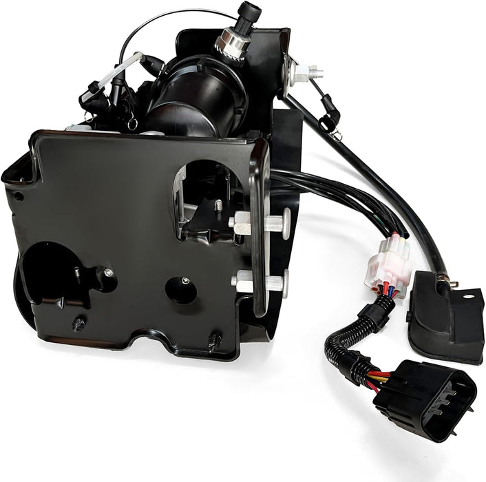 VIGOR air suspension compressor pump for Cadillac, Chevy, and GMC models, OEM replacement.