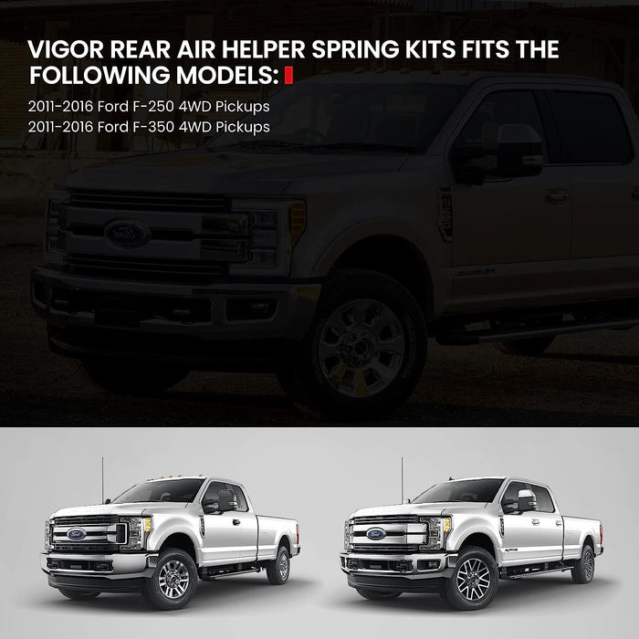 VigorLift 5000 Air Spring Suspension Kit-89396 Compatible with 2011-2016 Ford