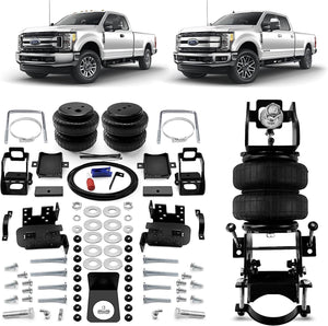 VIGOR Air Spring Bag Suspension Kits Compatible with 1999-2004 Ford F250 F350, 2008-2010 Ford F250 F350 Pickup Rear Air Helper Spring Kit, Up to 5,000 lbs of Load Leveling Capacity