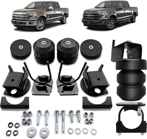 VIGOR Rear Suspension Enhancement System Kit Compatible with 2015-2022 Ford F-150 2WD & 4WD Car, Up to 8,600 lbs of Load Leveling Capacity, OEM Replace Number FR1504E