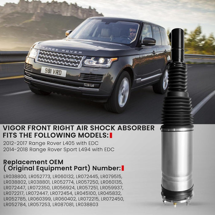 Land Rover Range Rover Front Left or Right Front Air Suspension Shock