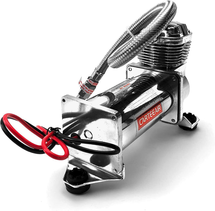 ZHSYMX Heavy Duty 200 PSI Air Horn Compressor, 1/4 NPT Train Horn