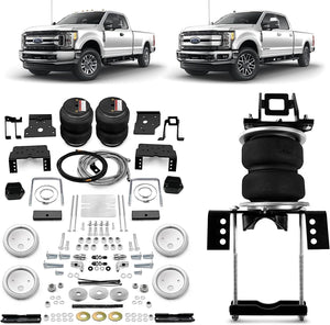 VIGOR Air Spring Bags Suspension Kit Compatible with 2011-2016 Ford F250 and F350 4WD Rear Air Helper Spring Kit, Up to 5,000 lbs of Load Leveling Capacity