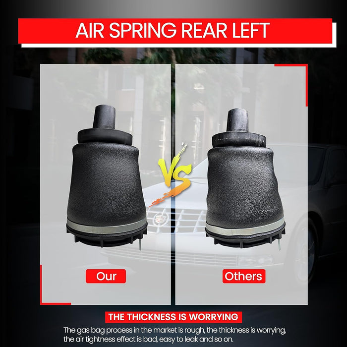 VIGOR Rear  Air Suspension Spring Bag Compatible with 2006-2011 Cadillac DTS Car Air Springs, OEM Number 15877065