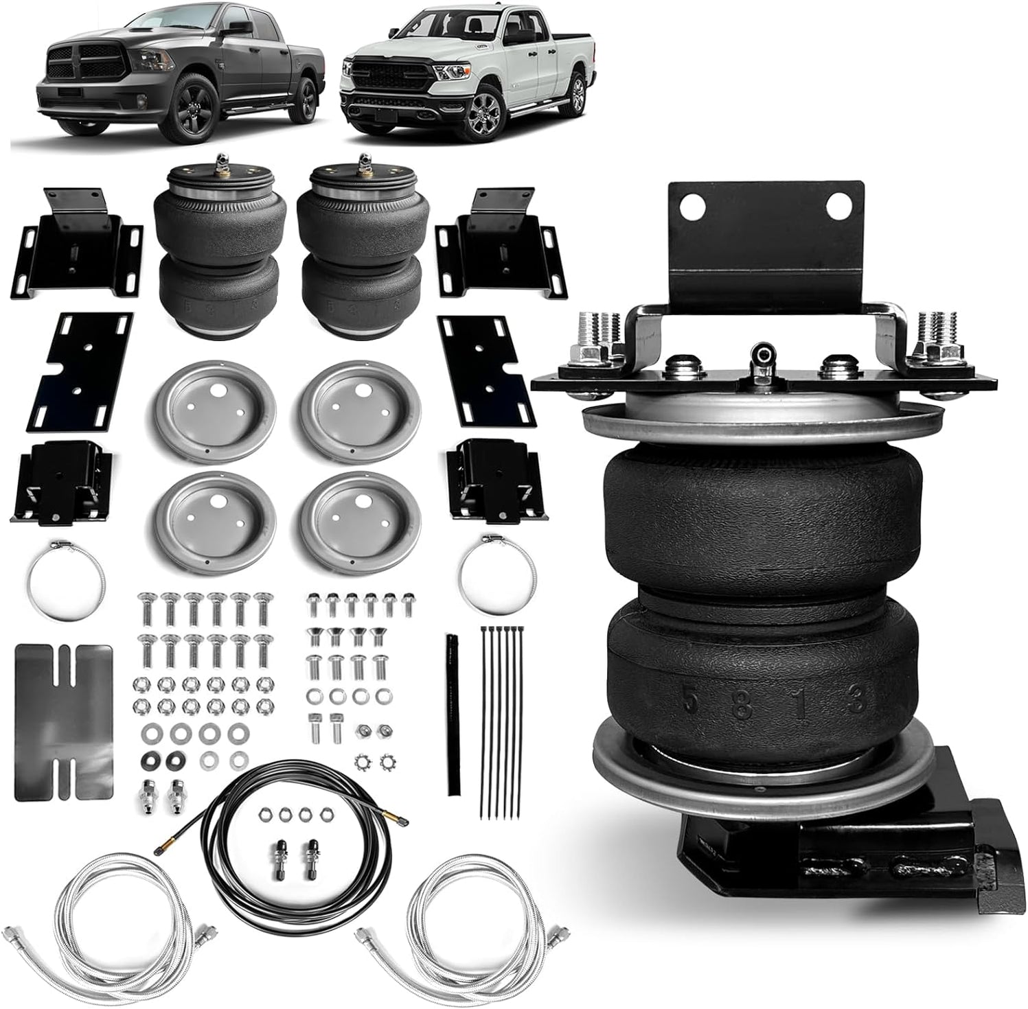 Ford F-250/F-350 Air Spring Kit | 5,000 lbs Capacity — Vigor Air Ride