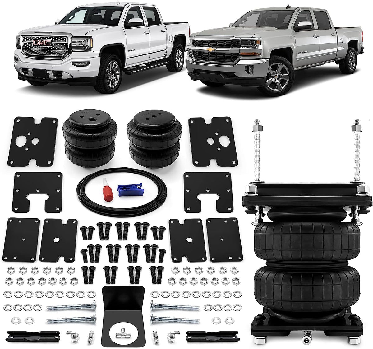 Silverado/Sierra Air Springs | 1999-2007 | 5000 lbs Support — Vigor Air ...
