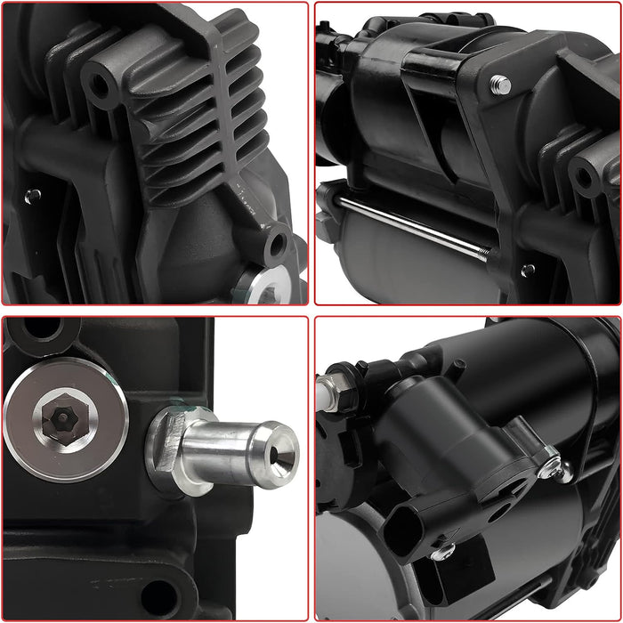 Vigor P3244 Air Suspension Compressor Pump Compatible with Jaguar XJ, XJR, X351 2010-2019 Car, OEM Number C2D5825 C2D31933,C2D26813, C2D34552, C2D42519