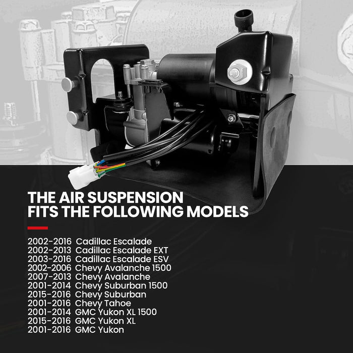 2013 CHEVROLET AVALANCHE 1500 Air Suspension Compressor Pump